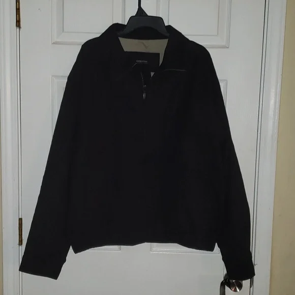 ジャケット・アウター Claiborne 00s Zip-Up Jacket Black L Claiborne 00s Zip-Up Jacket Black L Vintage LIZ CLAIBORNE